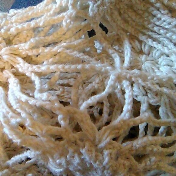 What Goes Around Comes Around Crocheted Vest Hippy - Picture 9 of 9